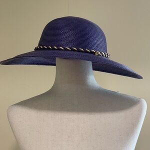 Women’s Kettle Party With Rope Band Hat Wedding Party Derby One Size Purple